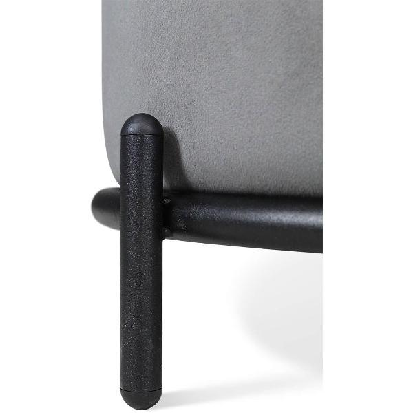 Банкетка Sheffilton SHT-B7 угольно-серый/черный муар