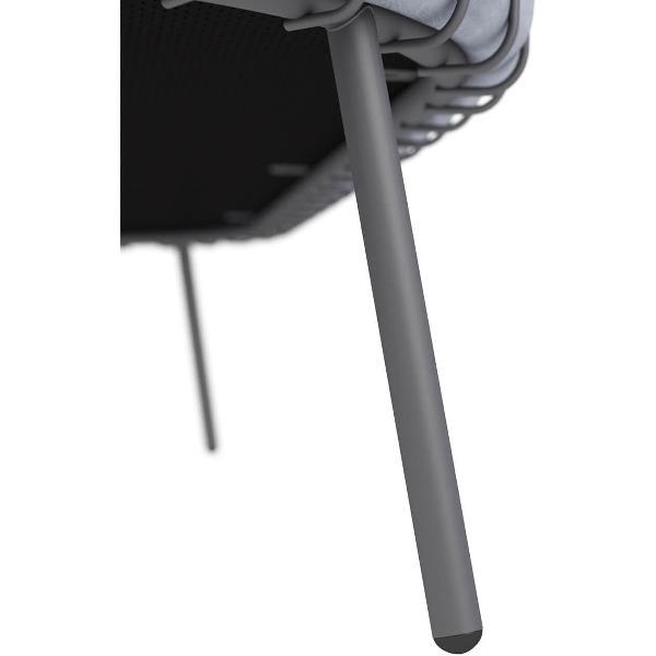 Диван Sheffilton SHT-SF8 стальной серый/графит муар