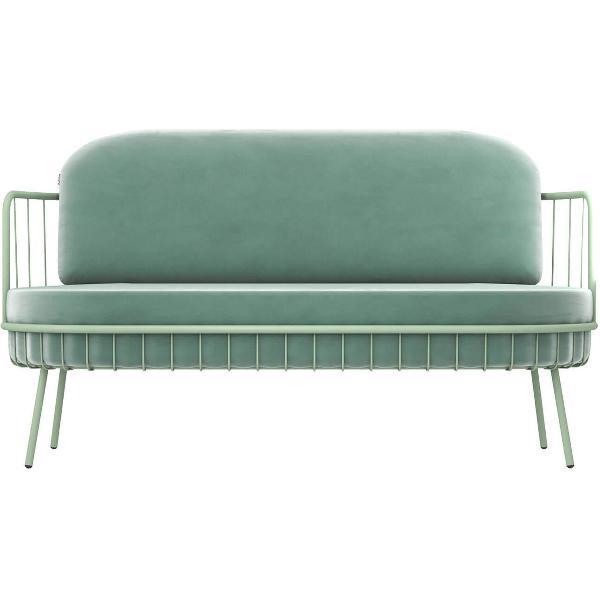 Диван Sheffilton SHT-SF8 нежная мята/мятный