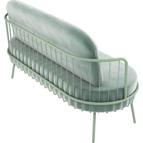 Диван Sheffilton SHT-SF8 нежная мята/мятный