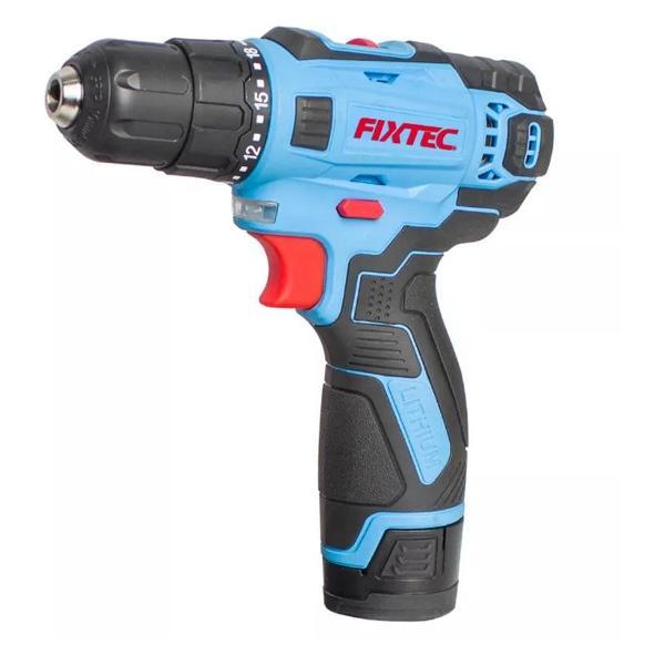 Шуруповерт FIXTEC Шуруповерт аккумуляторный FIXTEC с набором 60 инструментов в кейсе