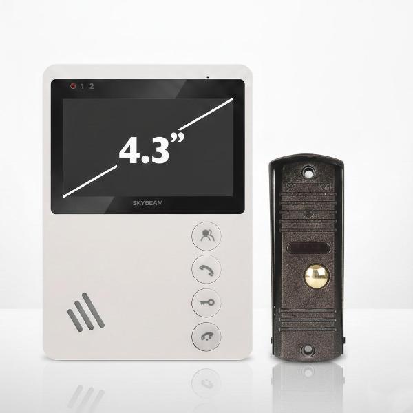 Видеодомофон SkyBeam 94402FA+94201-600TVLWH