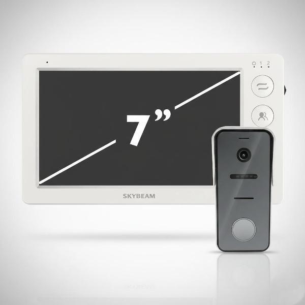 Видеодомофон SkyBeam 94705MA+94208-600TVLWH фото