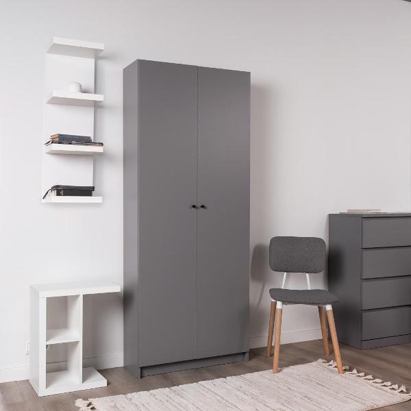 Дверь для шкафа Гуд Лакк Варма Стэнд Дор 190 39х190х1,6, цвет серый