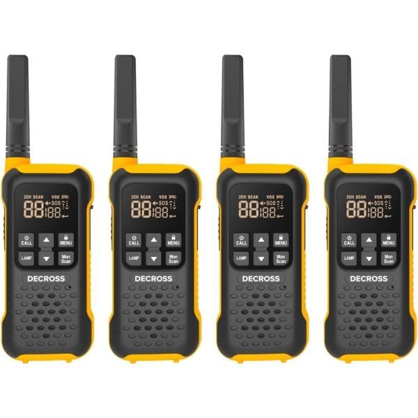 Рация DECROSS DC93 Orange Quad EU
