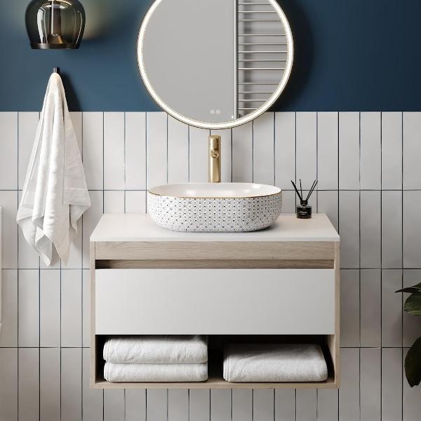 Раковина для ванной Teymi Solli 48 орнамент