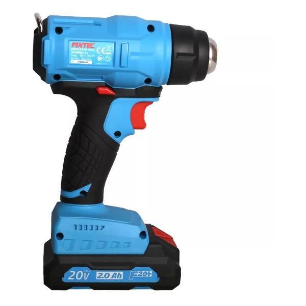 Фен строительный FIXTEC Строительный фен аккумуляторный АКБ и ЗУ