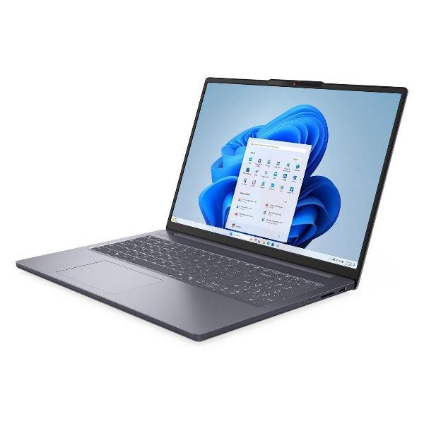 Ноутбук Lenovo IdeaPad Slim 3 16AHP10 AMD Ryzen 5 8640HS/16Gb/SSD512Gb/16"/IPS/WUXGA/1920x1200/60Hz/NoOS/Luna Grey (83KB000BRK)