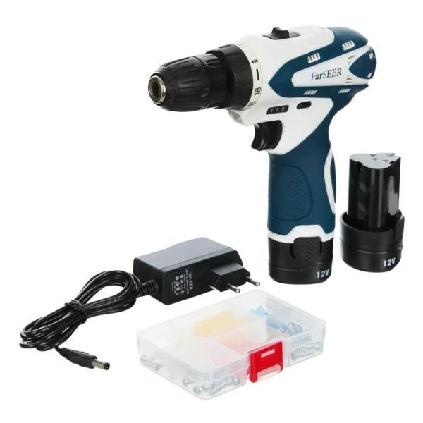 Дрель Farseer Шуруповерт и набор инструментов Farseer CDSET12S