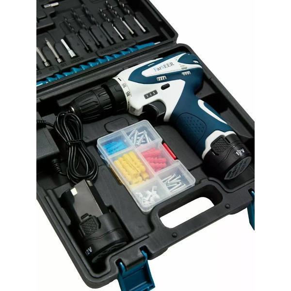 Дрель Farseer Шуруповерт и набор инструментов Farseer CDSET12S