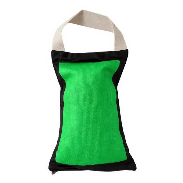 Коврик для йоги . с ручкой с противоскользящей вставкой 5 кг зеленый