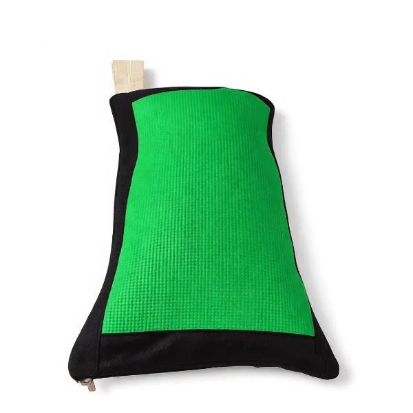 Коврик для йоги . с ручкой с противоскользящей вставкой 5 кг зеленый