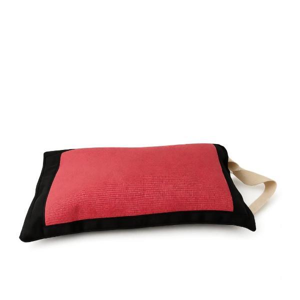 Коврик для йоги . с противоскользящей вставкой 5 кг бордовый