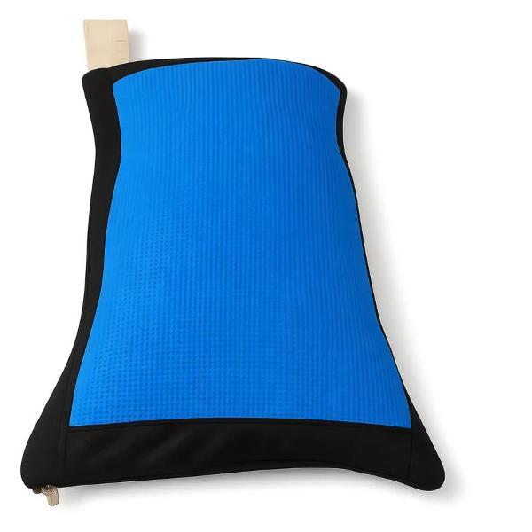 Коврик для йоги . с противоскользящей вставкой 5 кг синий