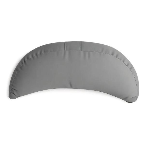 Коврик для йоги . полумесяц серая