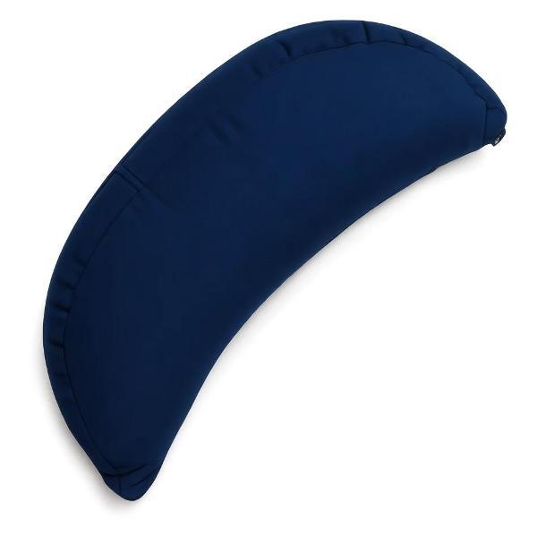 Коврик для йоги . полумесяц синяя