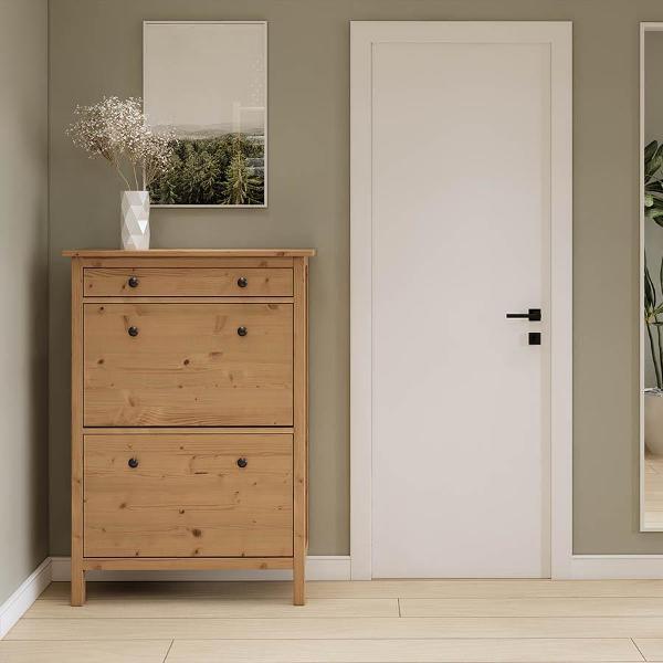 Обувница Лузалес КЫМОР 89х127х30 светло-коричневый