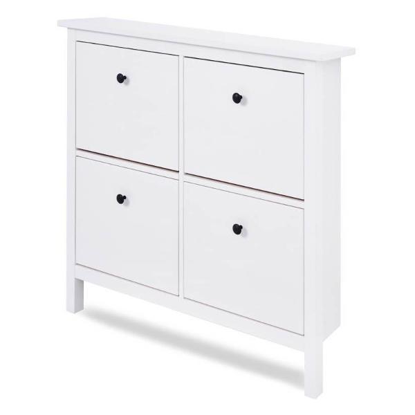 Обувница Лузалес КЫМОР 106х101х22 белый