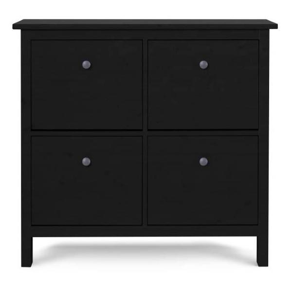 Обувница Лузалес КЫМОР 106х101х22 чёрный