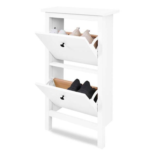 Обувница Лузалес КЫМОР 59х101х22 белый