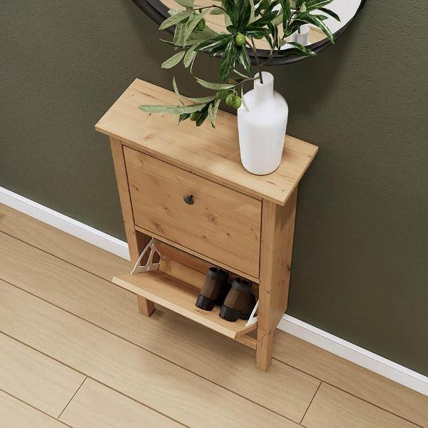 Обувница Лузалес КЫМОР 59х101х22 светло-коричневый