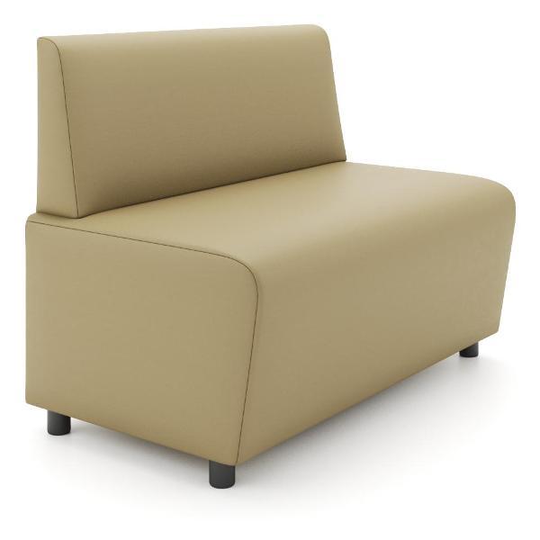 Диван Monofix БАФФ, экокожа, санд, 100х53х77