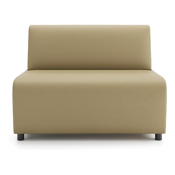 Диван Monofix БАФФ, экокожа, санд, 100х53х77