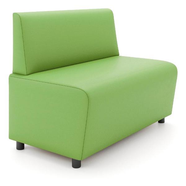 Диван Monofix БАФФ, экокожа, салатовый, 100х53х77