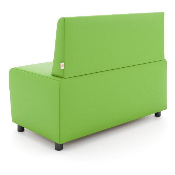 Диван Monofix БАФФ, экокожа, салатовый, 100х53х77