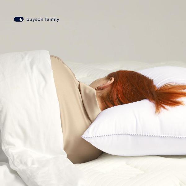 Подушка buyson анатомическая набивная для сна family BuyKind, 70х70