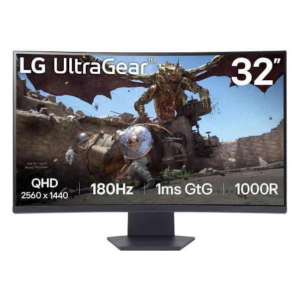 Монитор игровой LG 32GS60QC-B