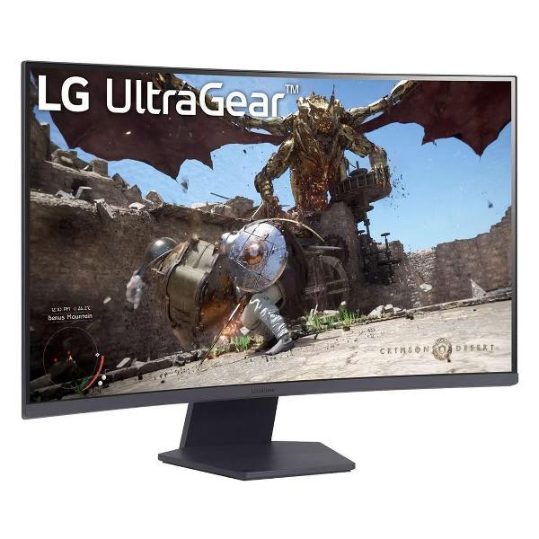Монитор игровой LG 32GS60QC-B