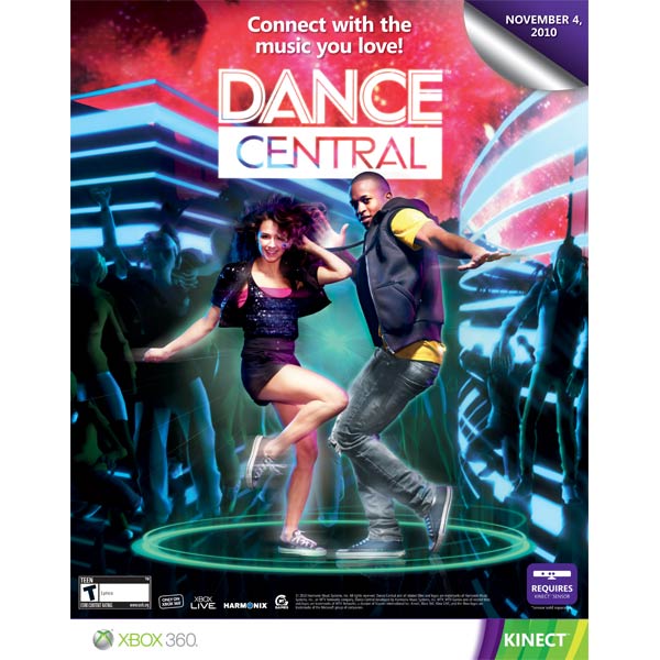 Видеоигра для Xbox 360 Microsoft Dance Central.Kinect фото