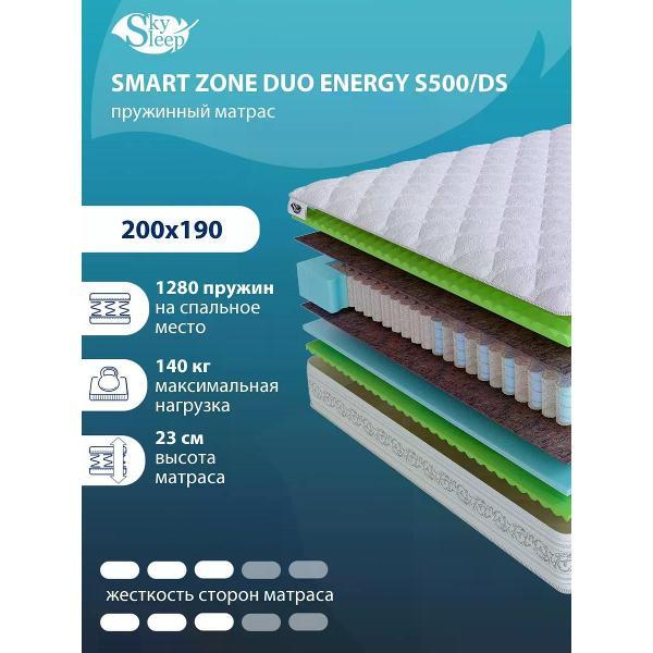 Матрас SkySleep SMART ZONE DUO ENERGY S500/DS (VEL125456)