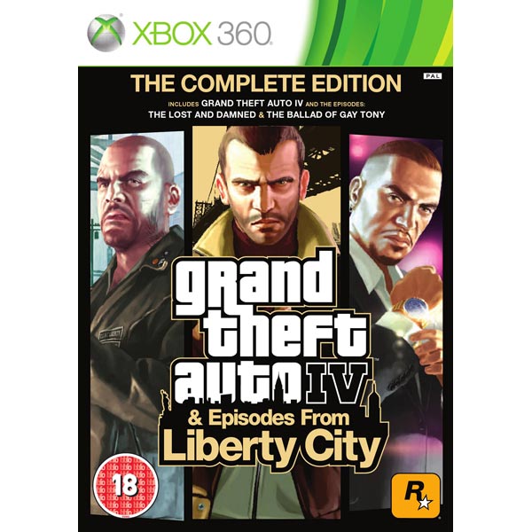 Видеоигра для Xbox 360 Медиа GTA IV Complete Edition фото