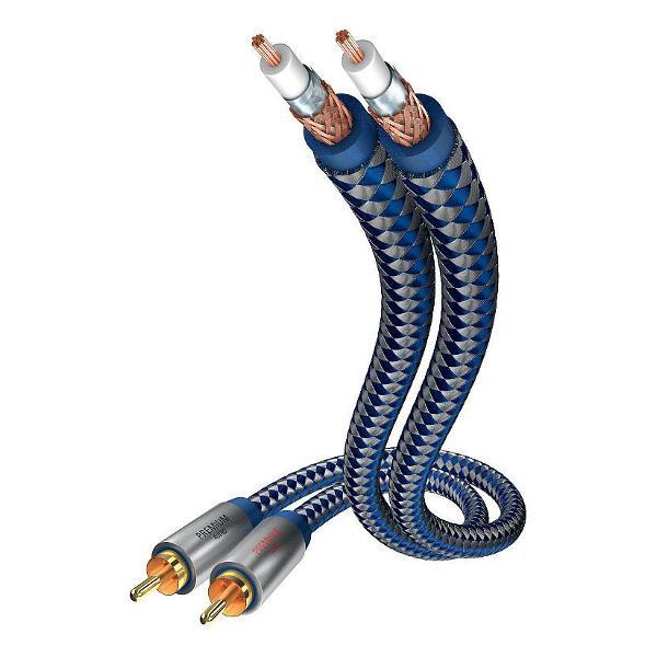 Кабель аналоговый аудио Hi-Fi Inakustik Premium Audio Cable RCA 0.75m, 00404007