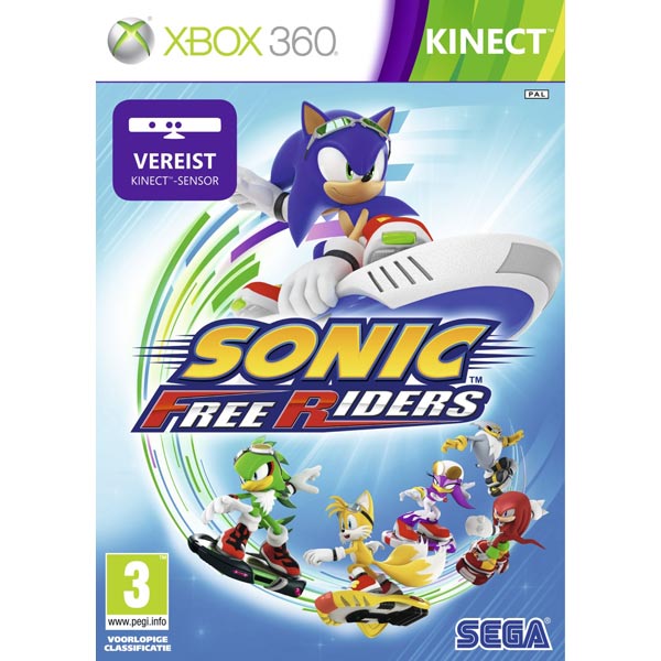 Видеоигра для Xbox 360 Медиа Sonic Free Riders (только для Kinect) фото