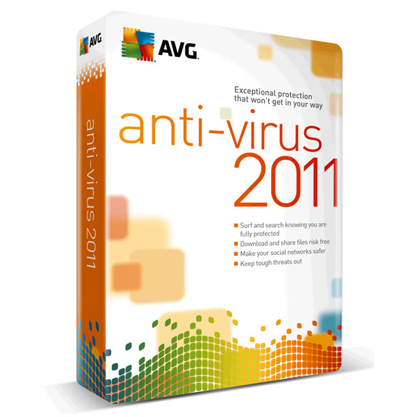 Антивирус AVG Anti-Virus 2011 на 2ПК