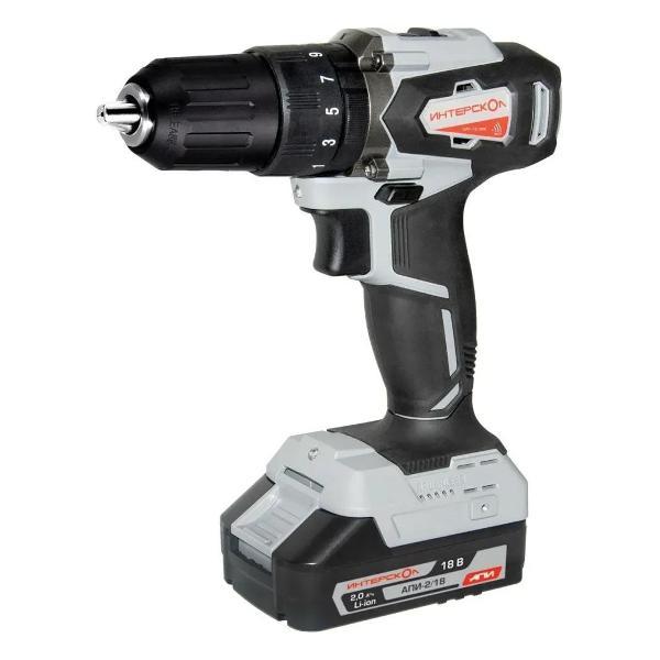Шуруповерт ИНТЕРСКОЛ ДАУ-13/18ВК, 573.2.2.70