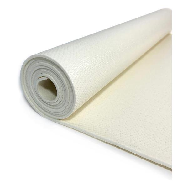 Коврик для йоги Ramayoga PUNA 185x60х0,3см, белый