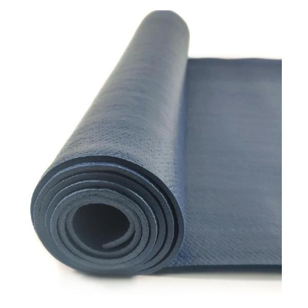 Коврик для йоги Ramayoga Puna Pro, синий, 185 x 60 x 0,45 см