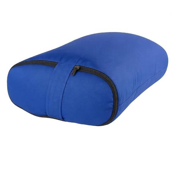 Болстер для йоги Ramayoga легкий синий 60 см