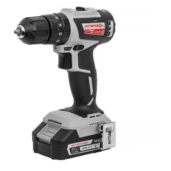 Дрель-шуруповерт ИНТЕРСКОЛ ДАУ-10/18В 44