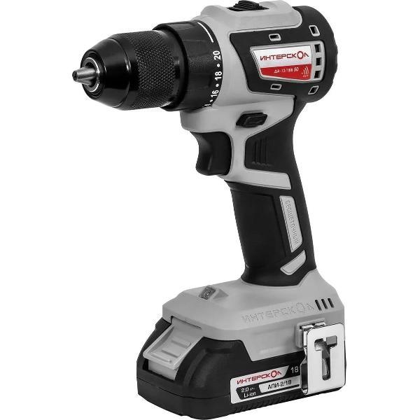 Дрель-шуруповерт ИНТЕРСКОЛ ДАУ-13/18В 50