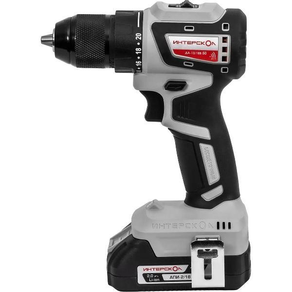 Дрель-шуруповерт ИНТЕРСКОЛ ДАУ-13/18В 50