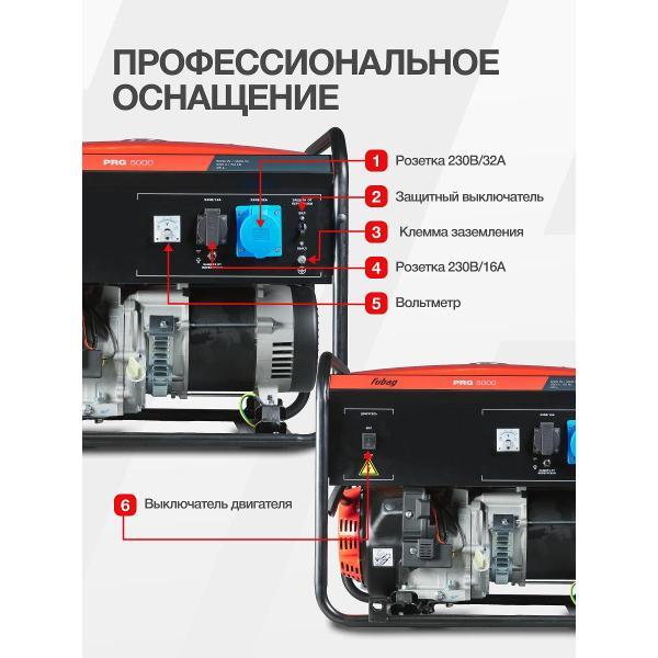 Генератор Fubag PRG 5000