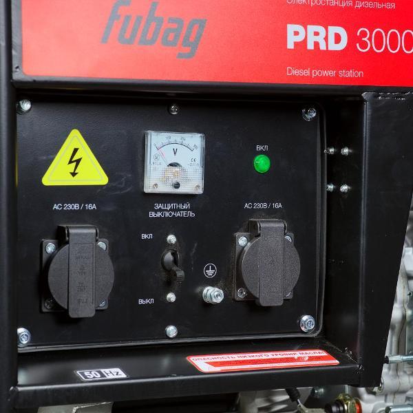 Генератор Fubag PRD 3000