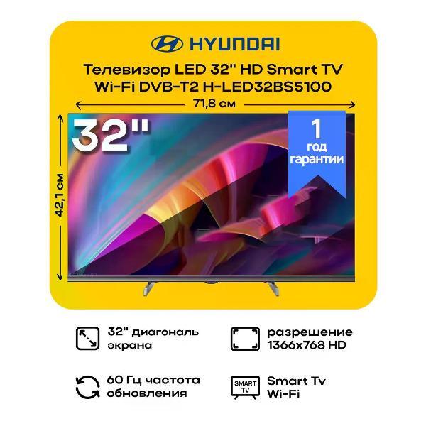 Телевизор Hyundai H-LED32BS5100