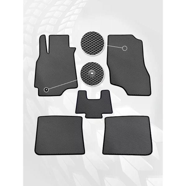 Коврик автомобильный AUTOPILOT INDIVIDUAL EVA gray-black-540_в машину Mitsubishi Lancer 9 2000-2010