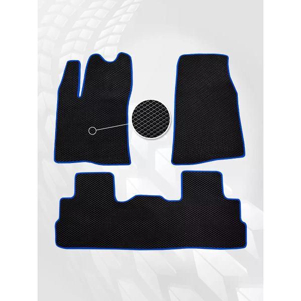Коврик автомобильный AUTOPILOT INDIVIDUAL EVA black-blue-236_в салон Haval Dargo 2022-н.в